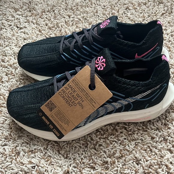 Nike Pegasus Turbo Next Nature Shoes - Women's 7 NWT. Black/White - Anthracite - Picture 6 of 12